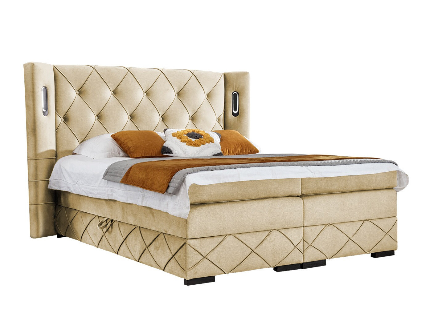 Boxspring krevet Historia (Kameleon 04)