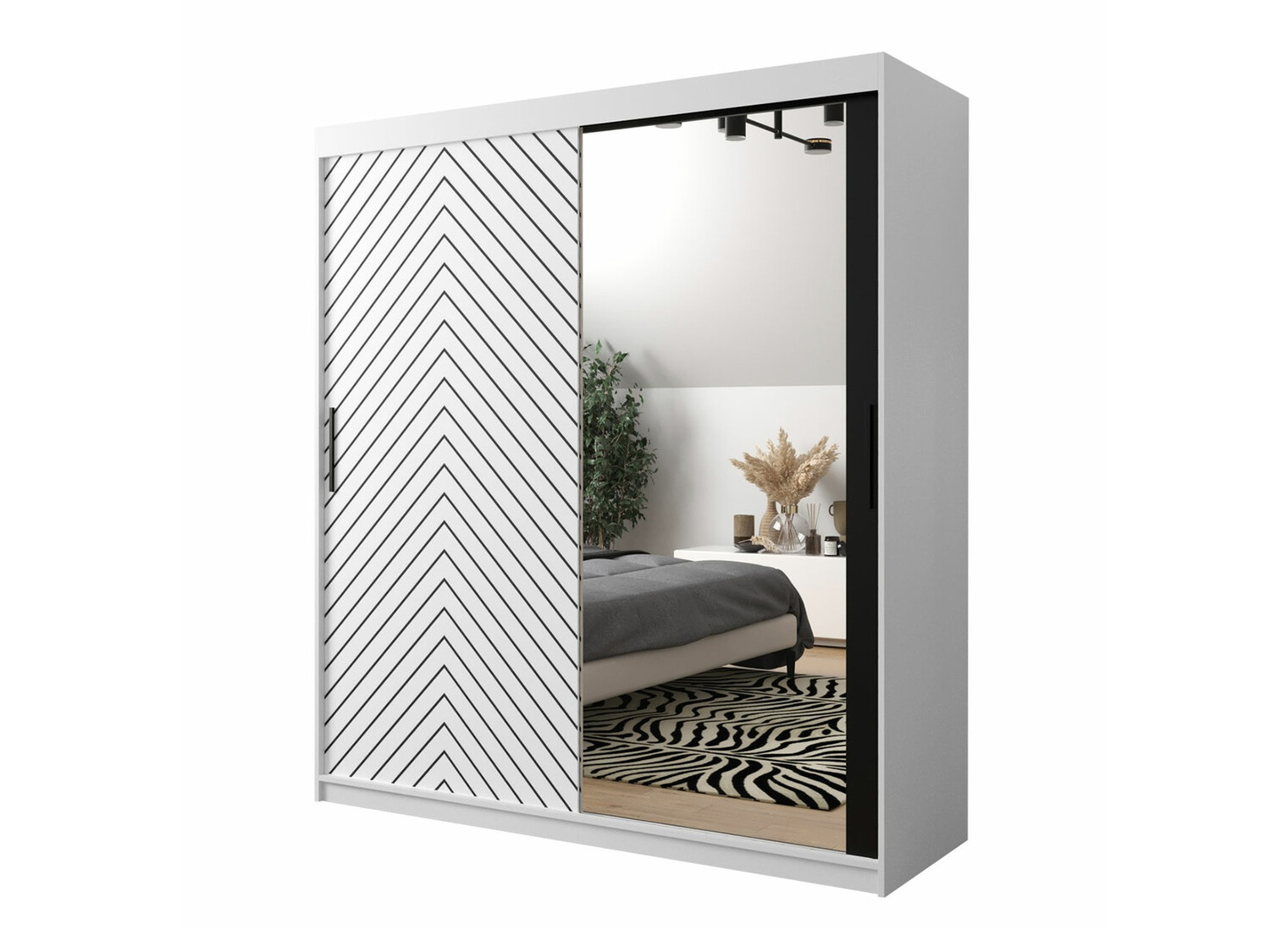 Ormar Hartford 313 (Bijela + Crna)