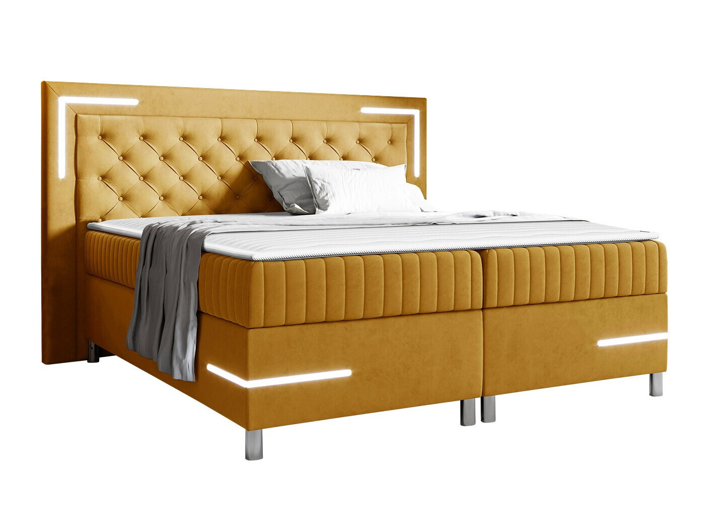 Boxspring krevet Baltimore 189 (Fresh 37)