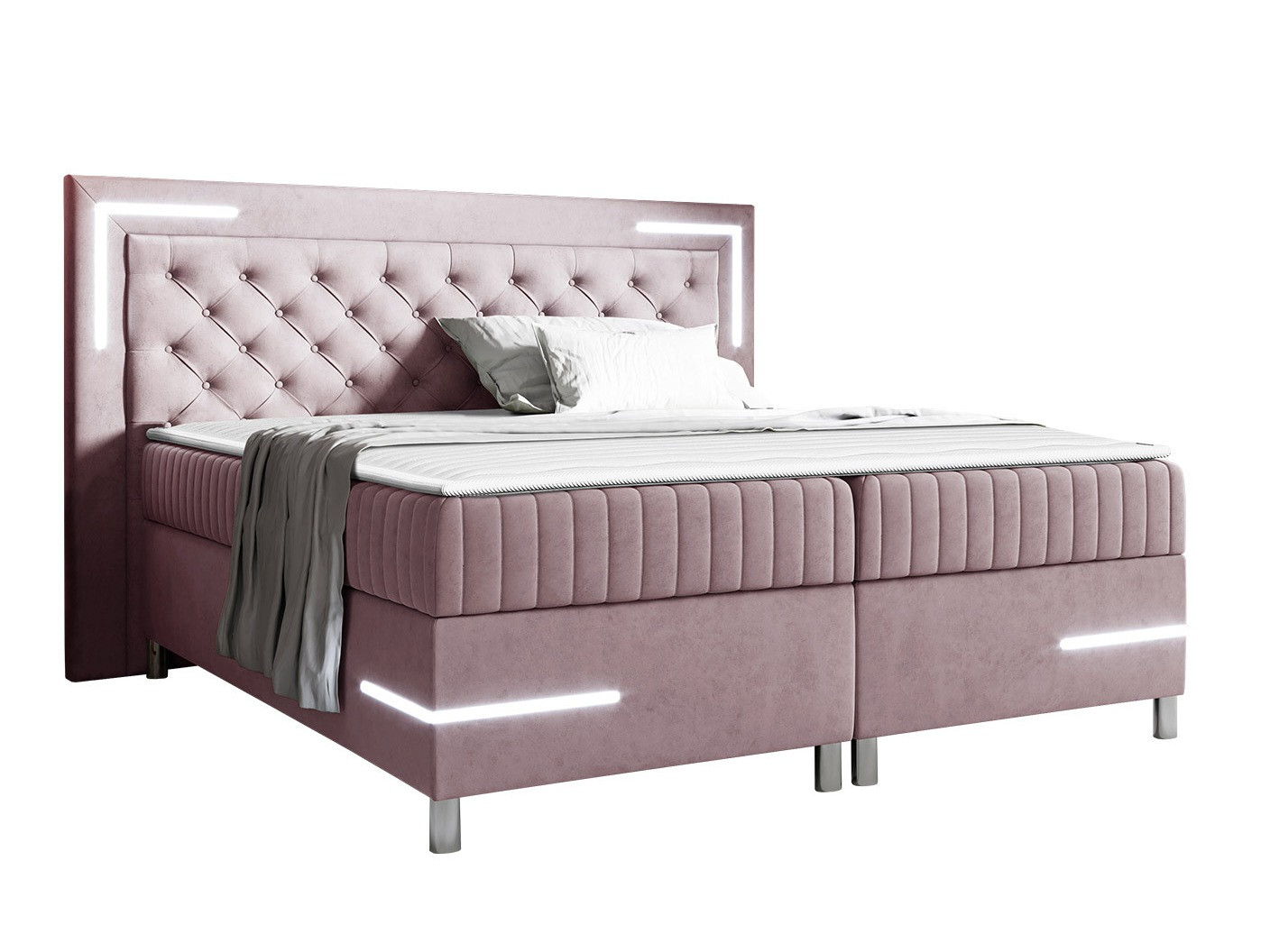 Boxspring krevet Baltimore 189 (Velluto 14)