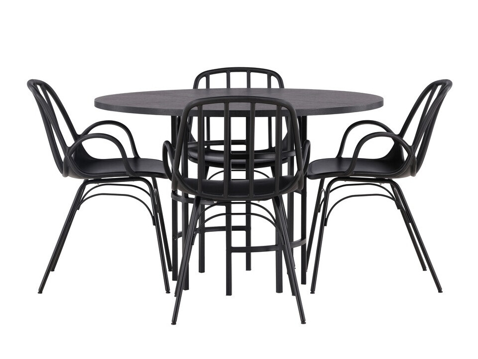 Blagovaonski set Dallas 3914 (Crna)