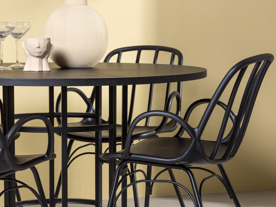 Blagovaonski set Dallas 3914 (Crna)