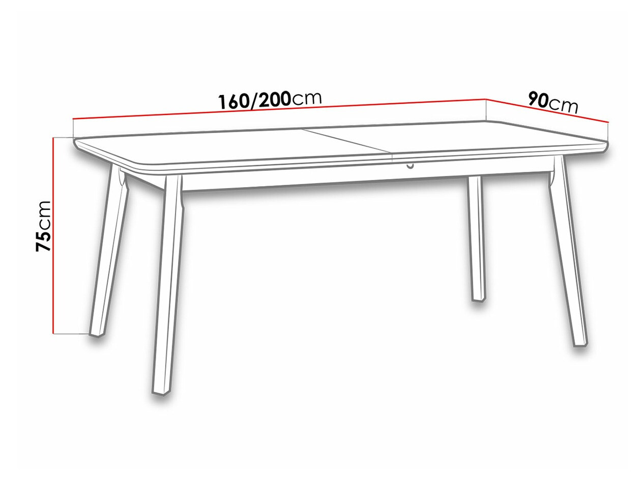 Stol Victorville 185 (Crna)
