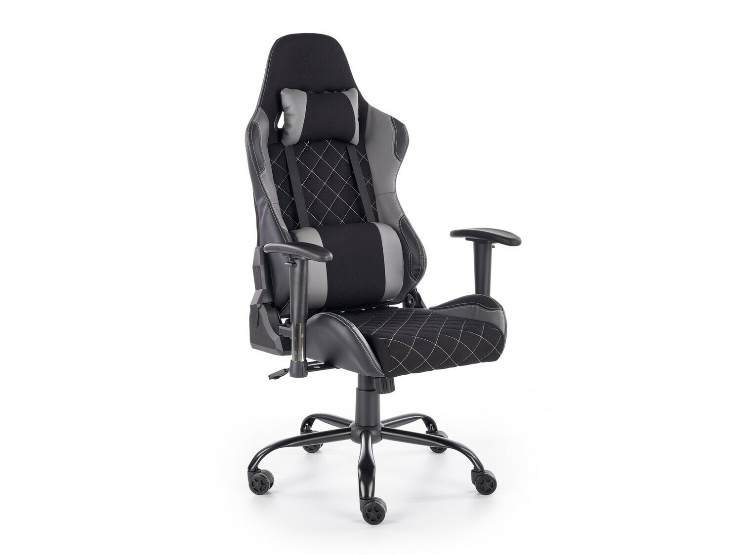 Gaming stolica Houston 1431 (Crna + Siva)