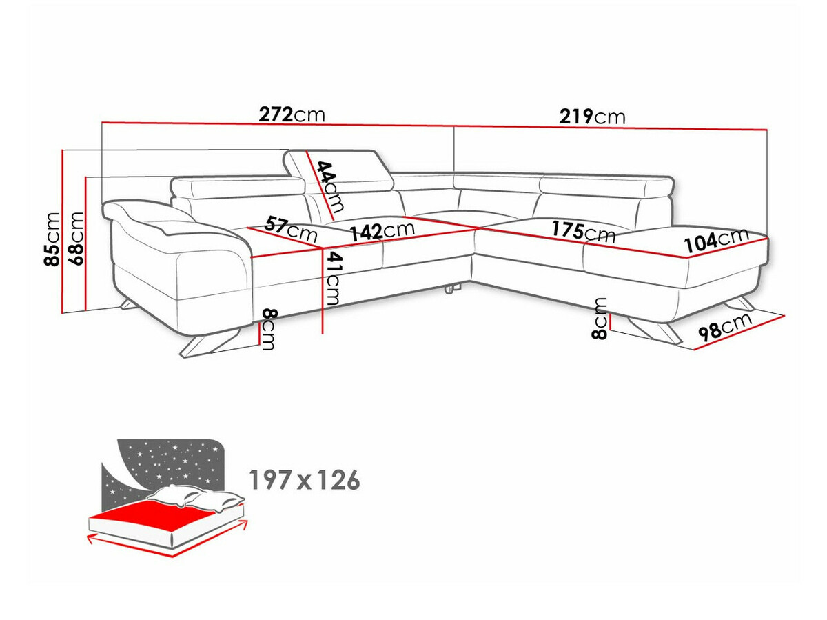 Kutna garnitura Lincoln 102 (Inari 94)