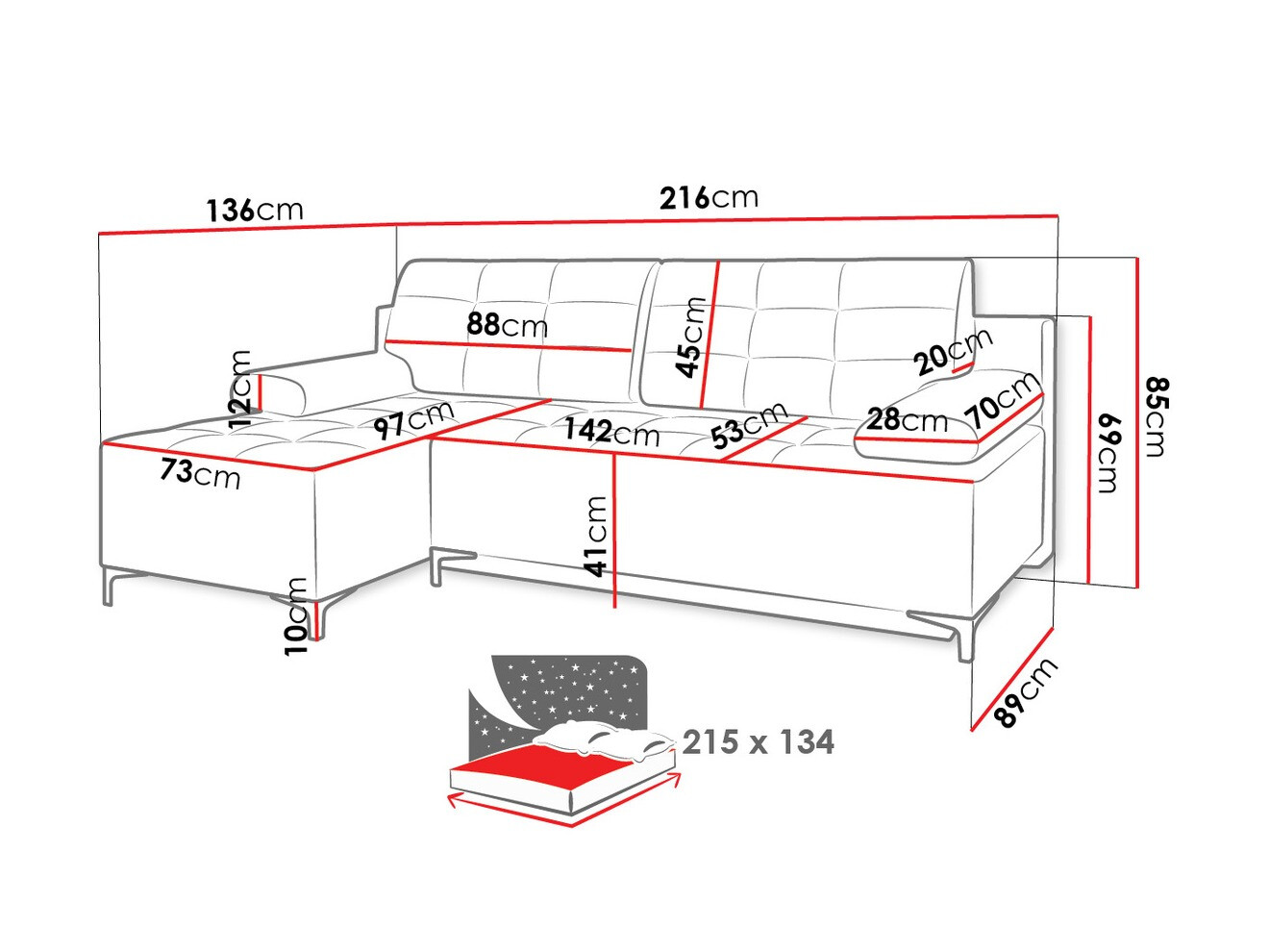 Kutna garnitura Independence 101 (Ikar 01)