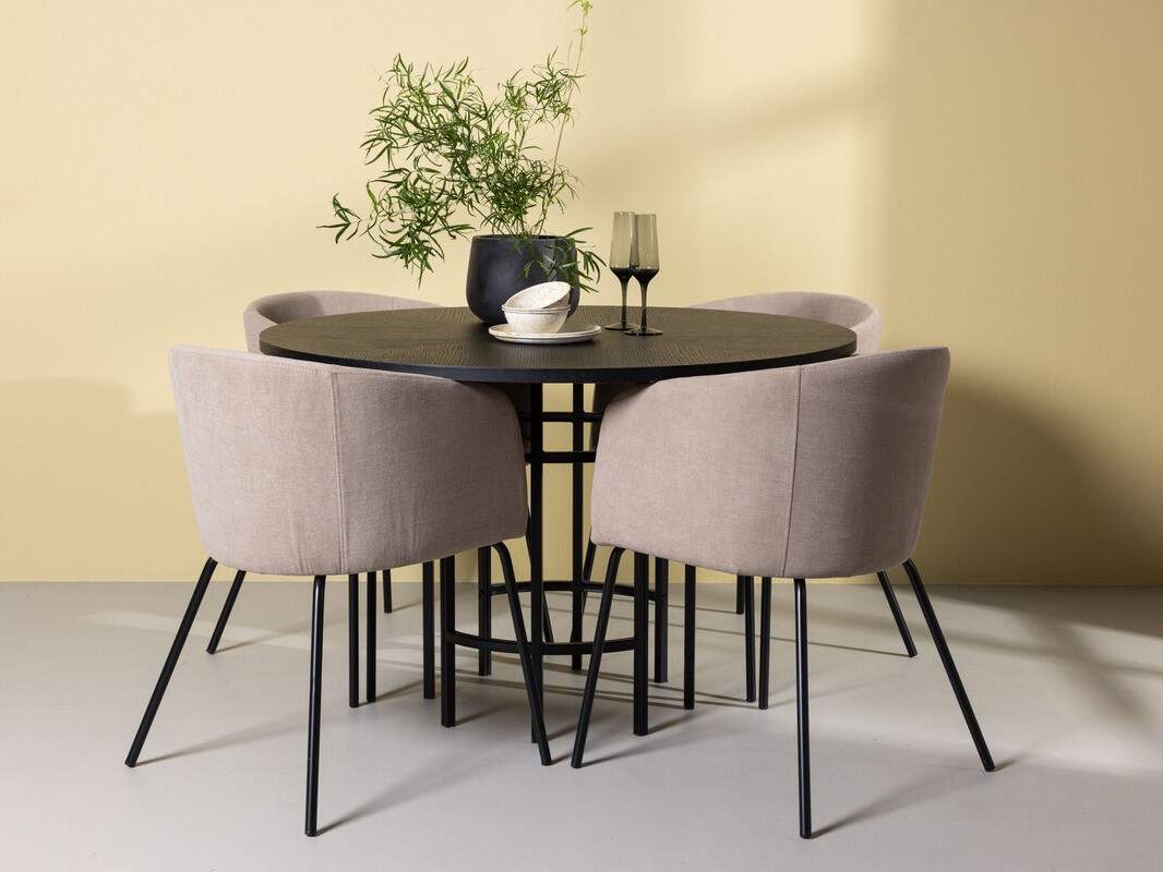 Blagovaonski set Dallas 3972 (Crna)