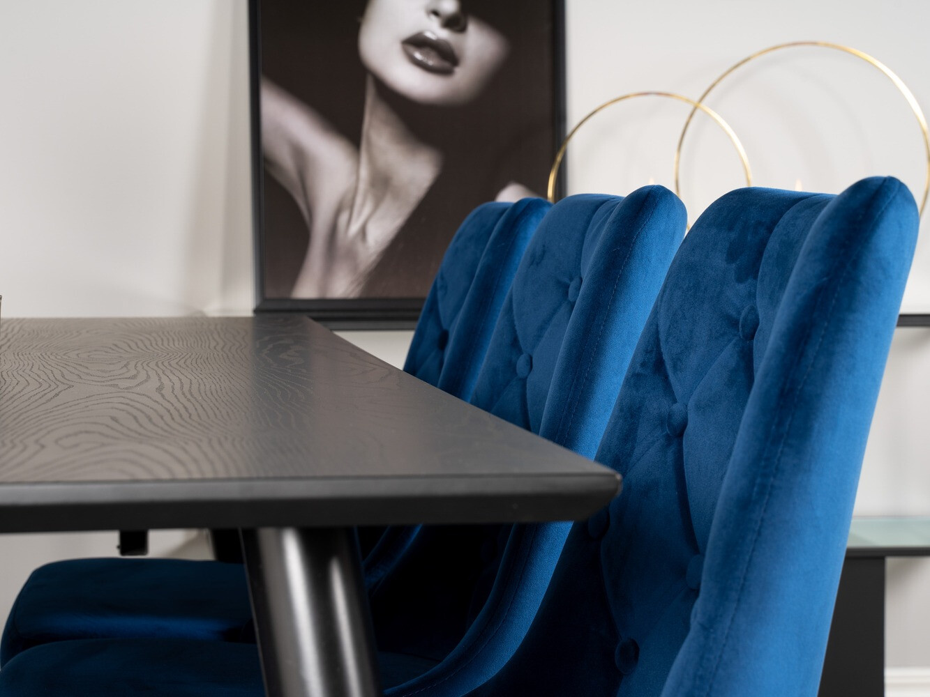 Blagovaonski set Dallas 1256 (Plava + Zlatna)