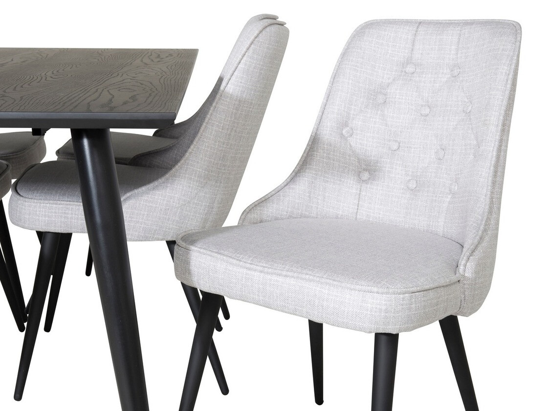 Blagovaonski set Dallas 1256 (Siva + Crna)