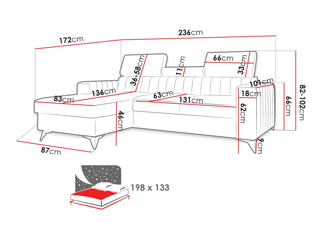 Kutna garnitura Columbus 191 (Poso 02)
