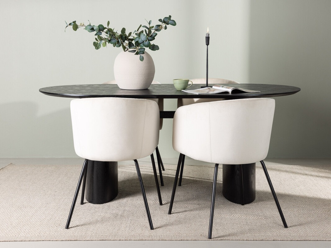 Blagovaonski set Dallas 3992 (Crna)