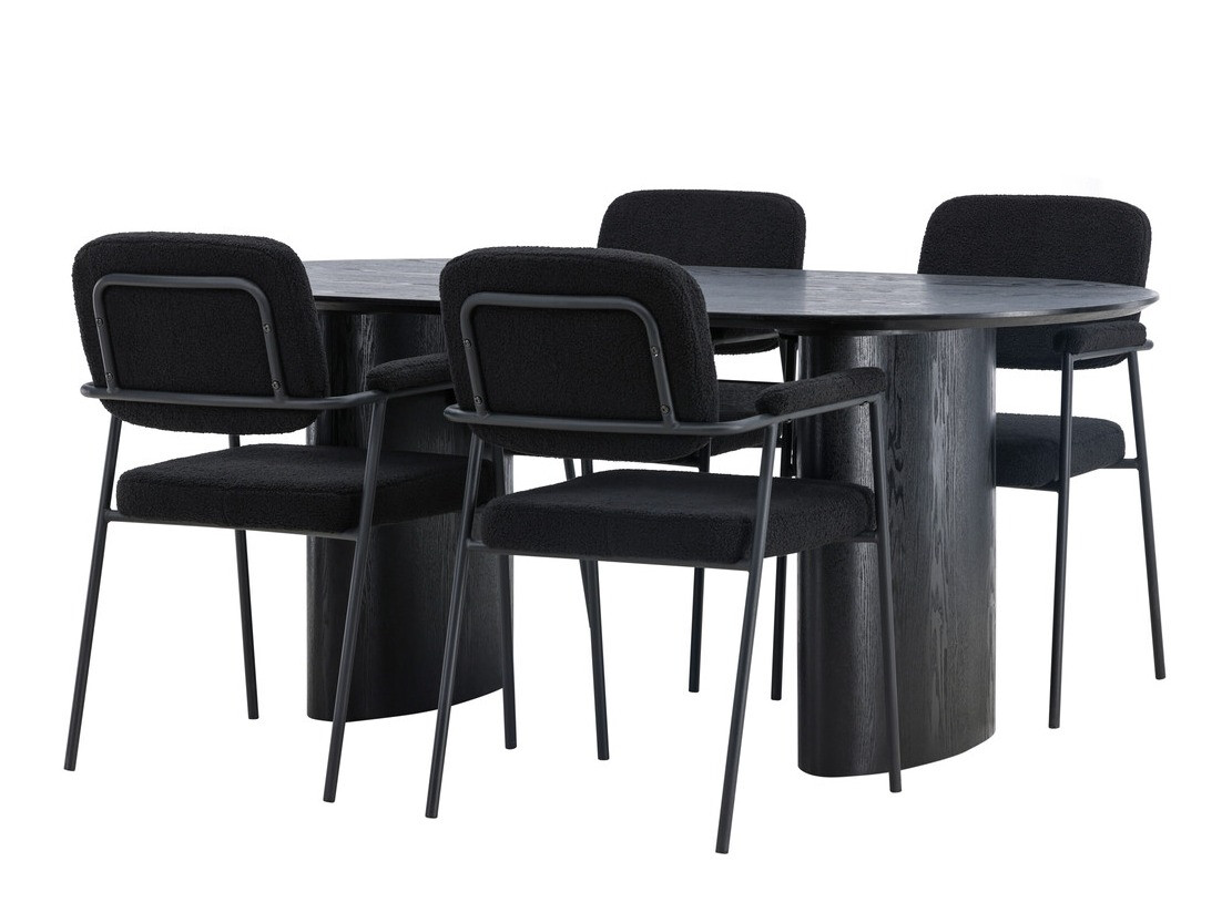 Blagovaonski set Dallas 3996 (Crna)