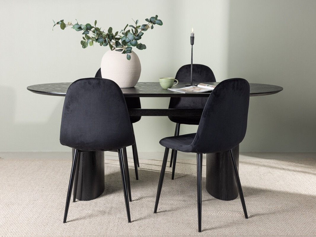 Blagovaonski set Dallas 3998 (Crna)