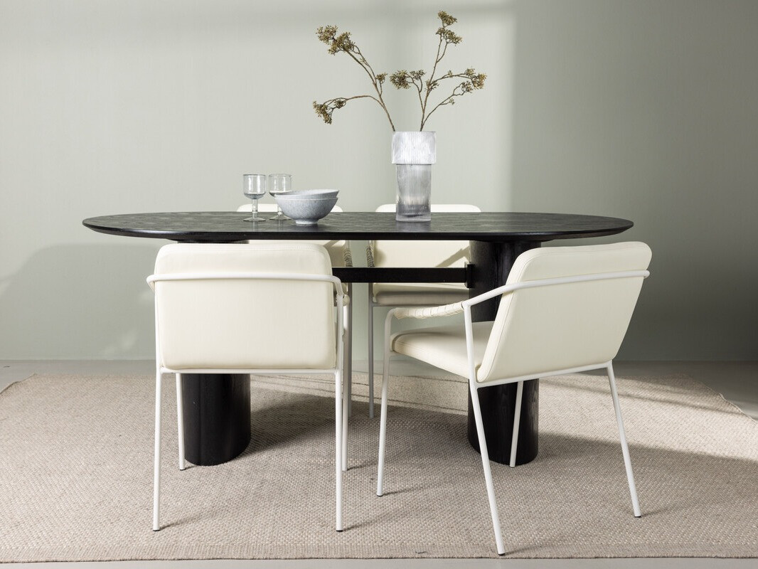 Blagovaonski set Dallas 3999 (Crna)