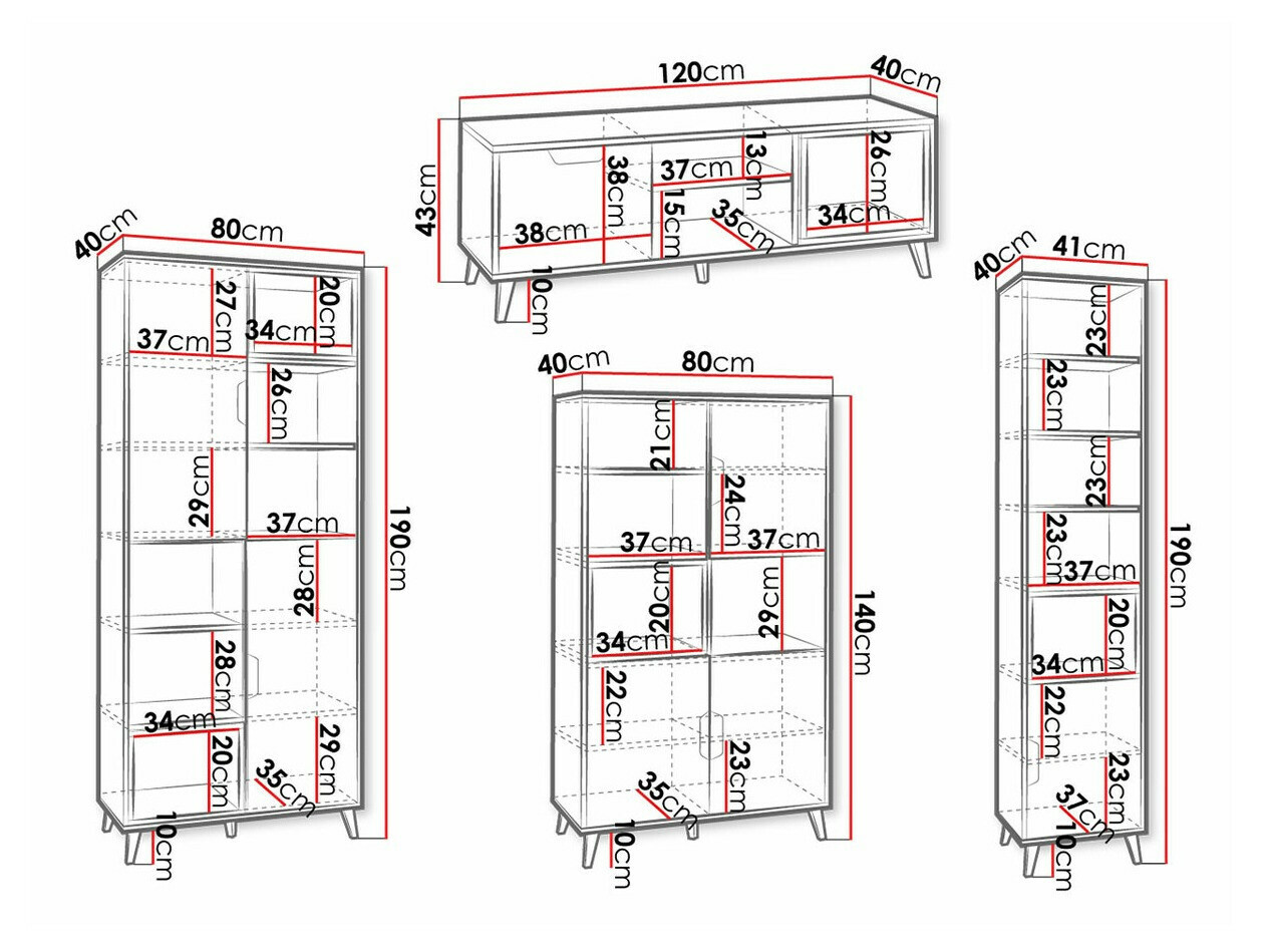 Set za dnevni boravak Domvera 115