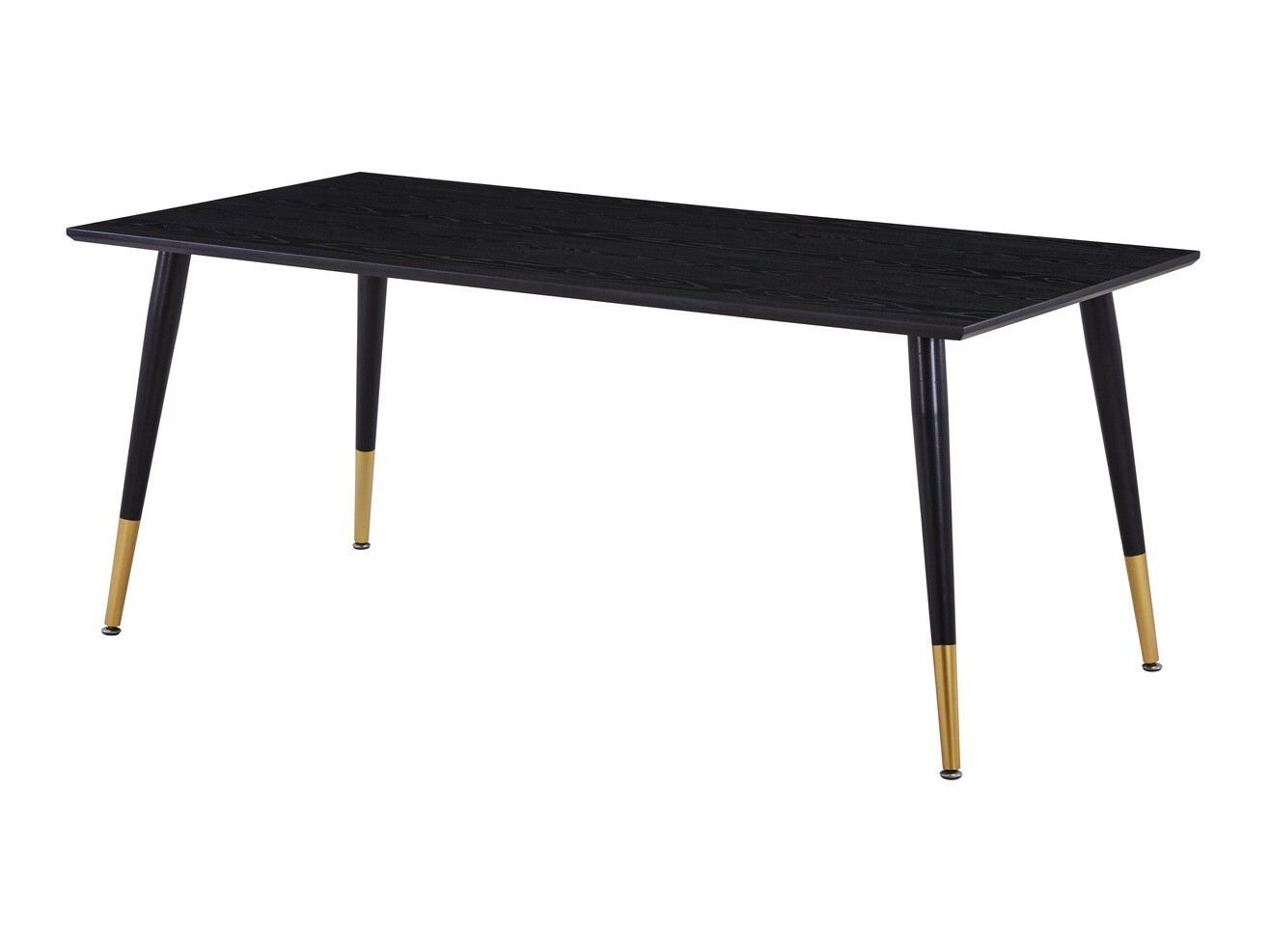 Blagovaonski set Dallas 1876 (Cvjetni uzorak + Crna)