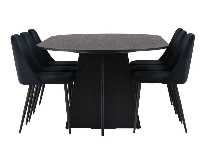 Blagovaonski set Dallas 4020 (Crna)