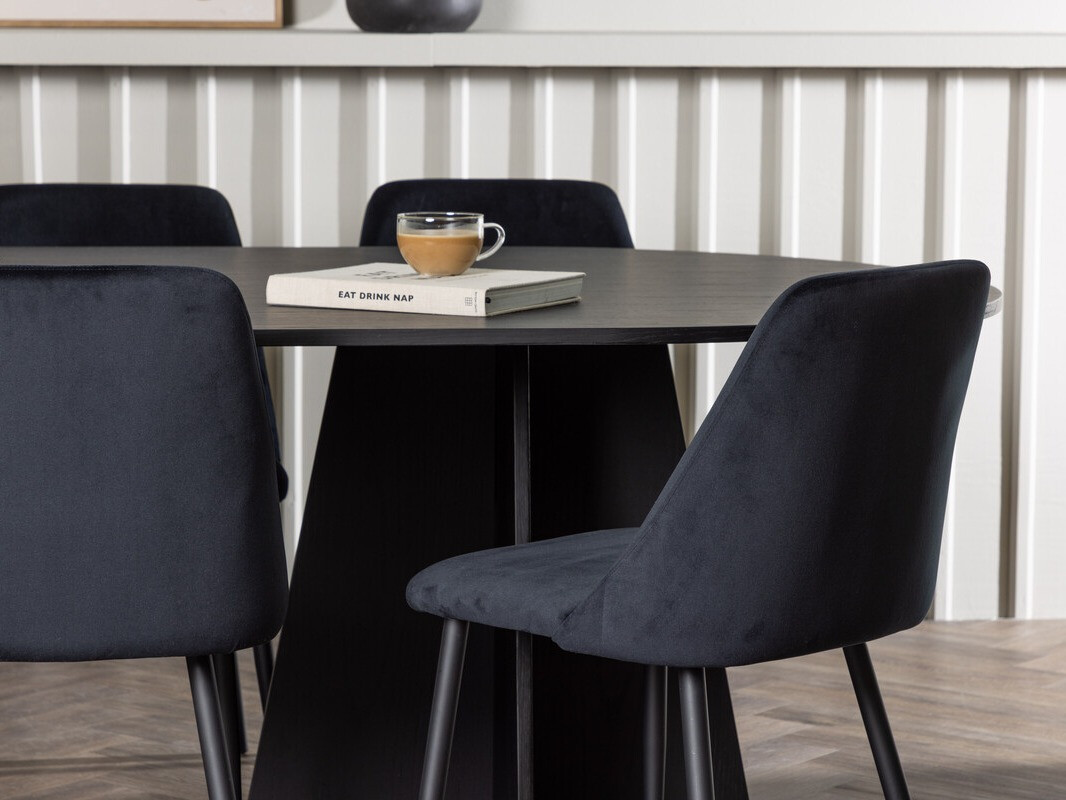 Blagovaonski set Dallas 4020 (Crna)