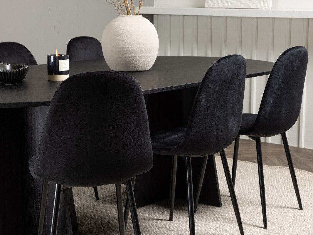 Blagovaonski set Dallas 4032 (Crna)