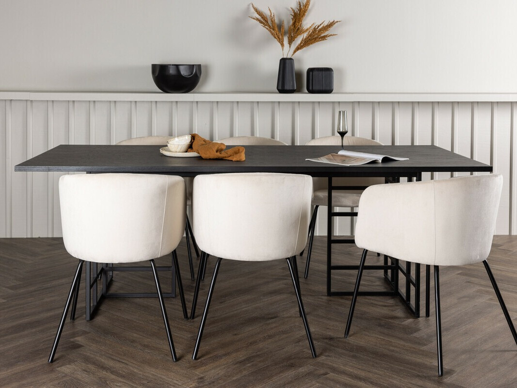 Blagovaonski set Dallas 4041 (Crna)