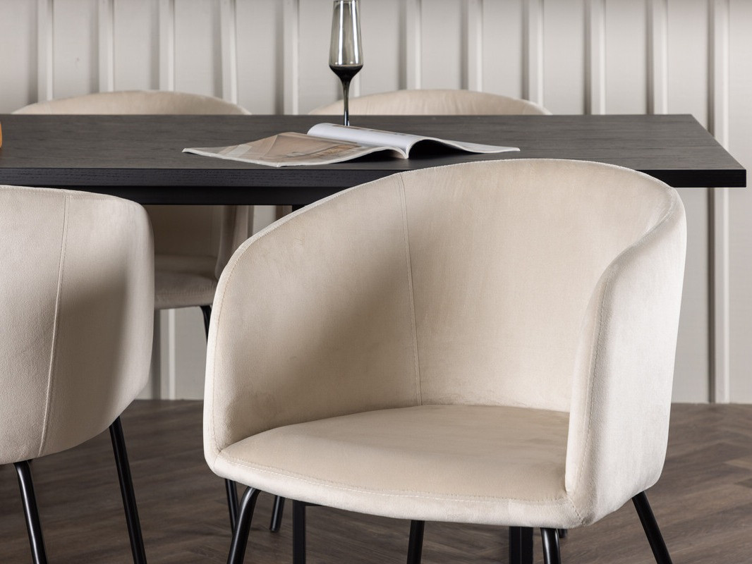 Blagovaonski set Dallas 4041 (Crna)