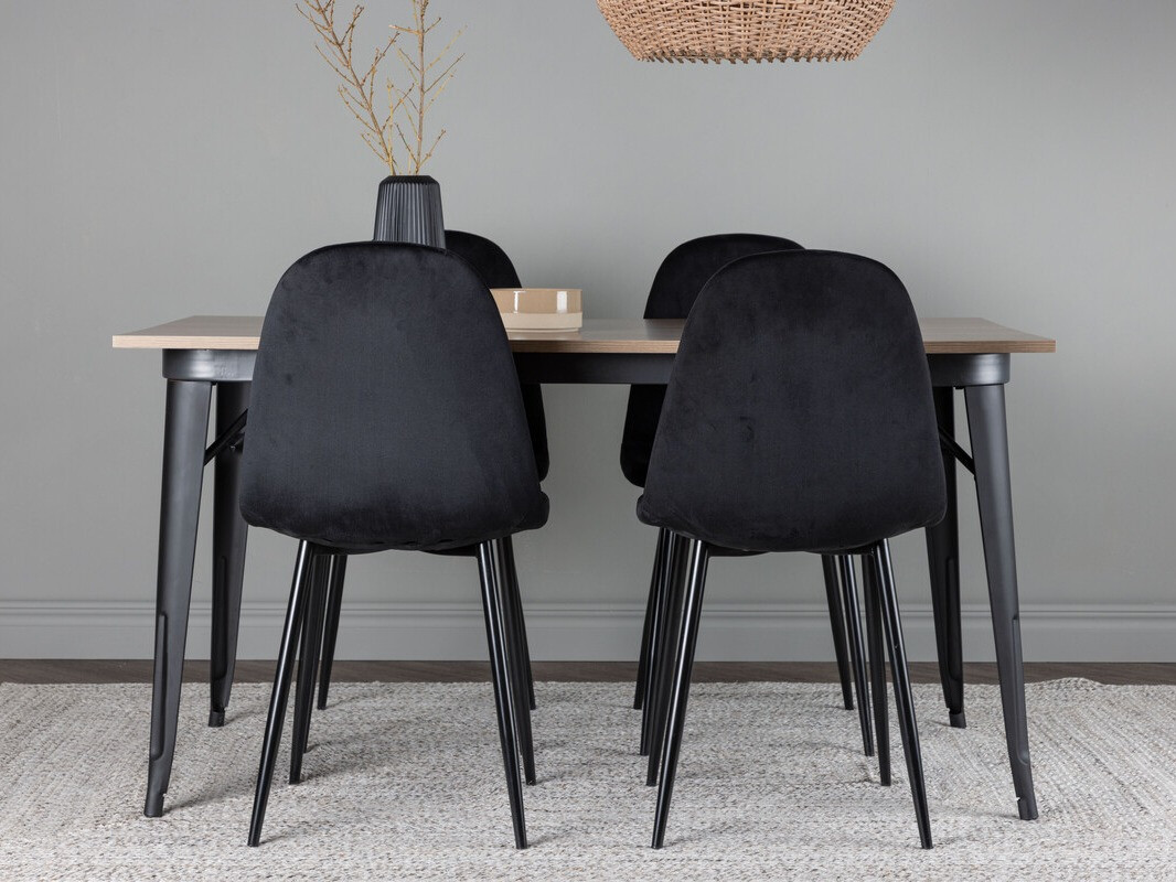 Blagovaonski set Dallas 4046 (Crna)