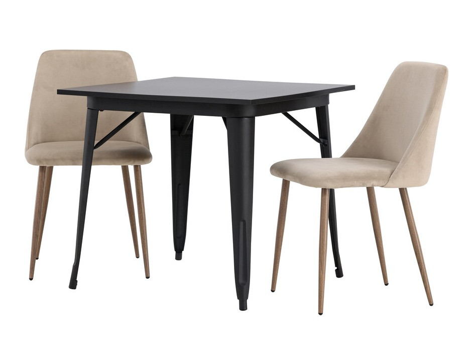 Blagovaonski set Dallas 4049 (Bež + Orah)