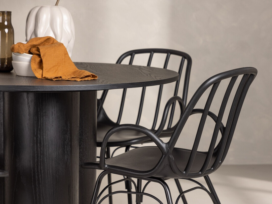 Blagovaonski set Dallas 4077 (Crna)