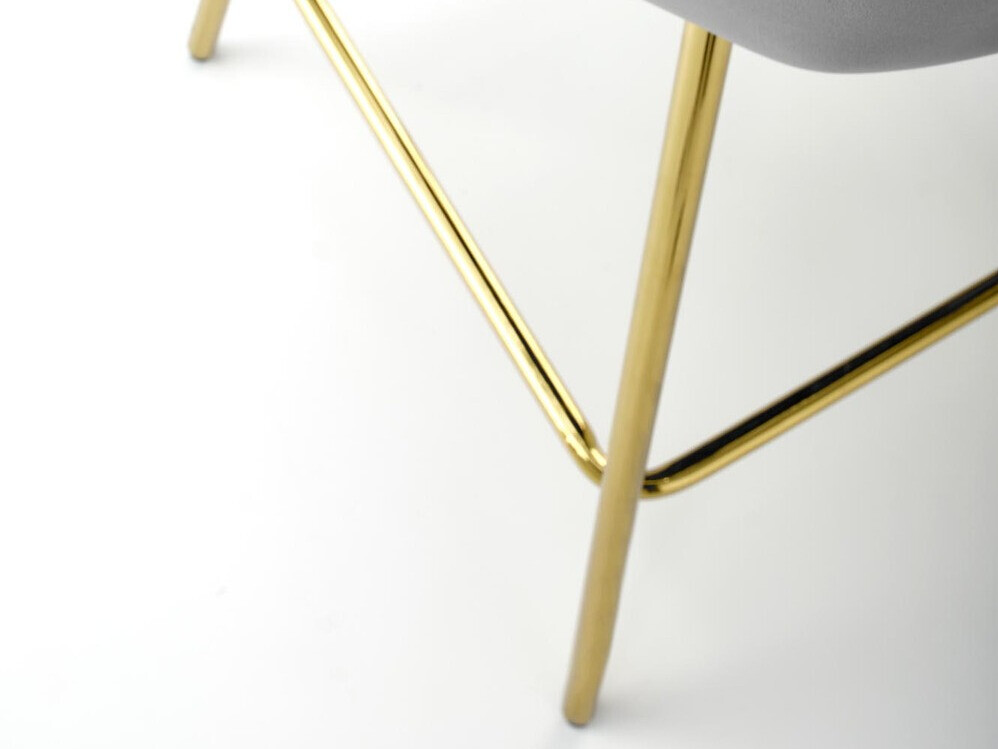 Barska stolica Houston 1461 (Siva + Zlatno)