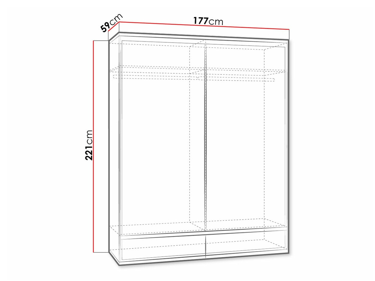 Ormar Etrmoni 109 (Svijetlo drvo)