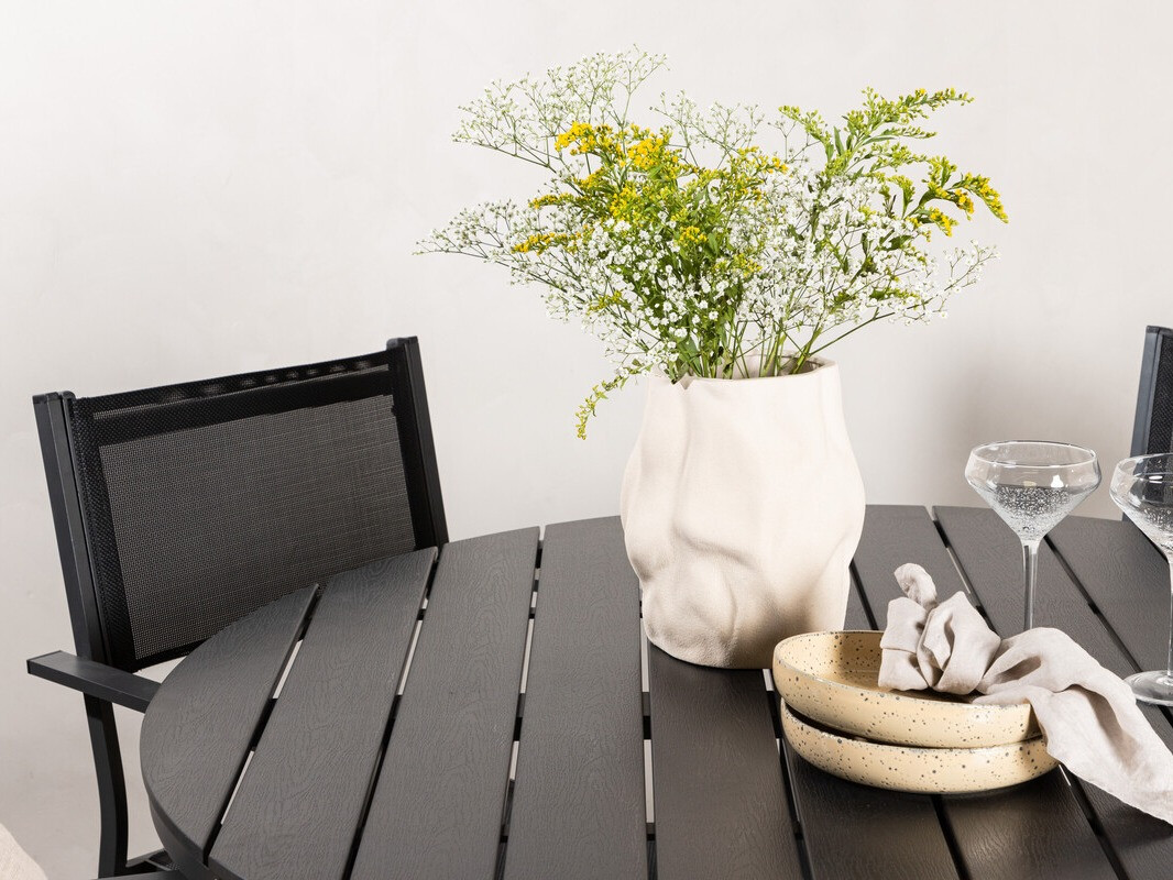 Set stola i stolica Dallas 4088 (Crna)