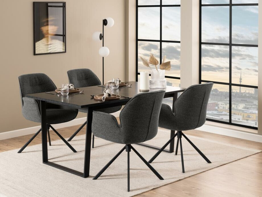 Stolica Norsica 696 (Antracit + Crna)