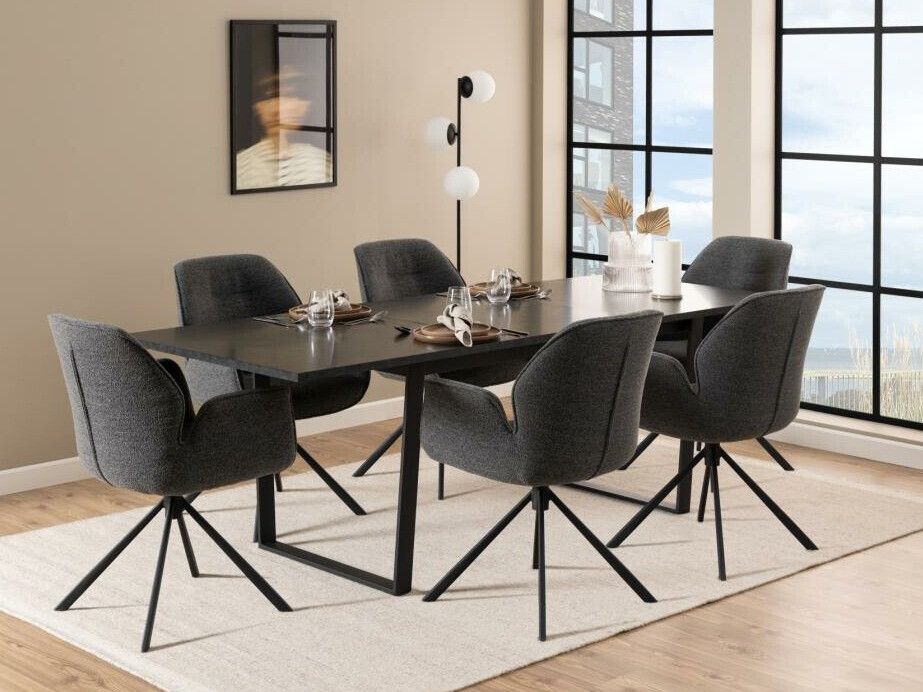 Stolica Norsica 696 (Antracit + Crna)