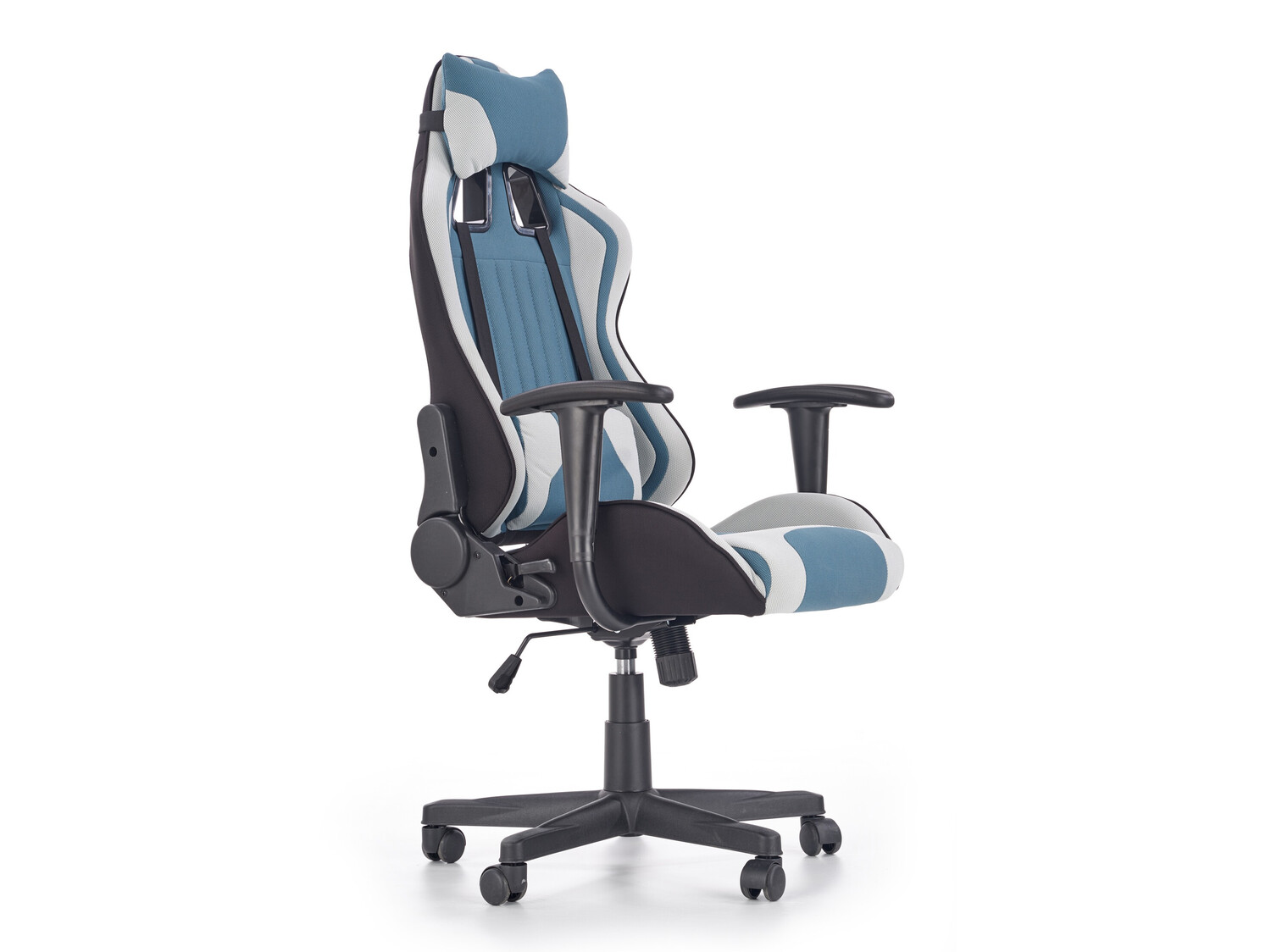 Gaming stolica Houston 1489 (Svijetlo siva + Tirkizna)