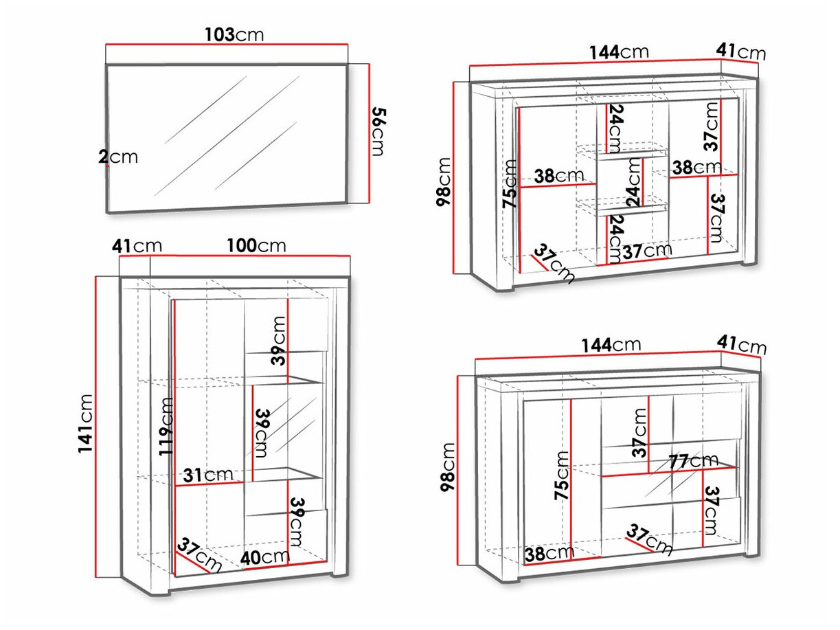 Set za dnevni boravak Etrmona 116