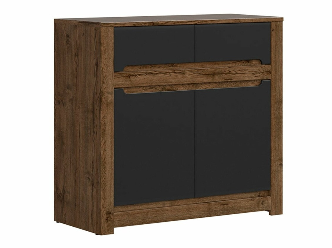 Komoda Ophevaru 100 (Mat crna + April hrast)