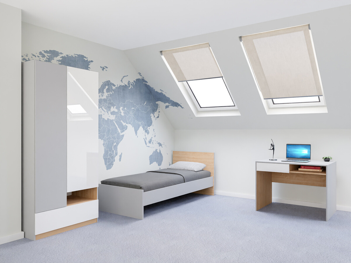 Set namještaja Nuevaru 118 (Sjajno bijela)