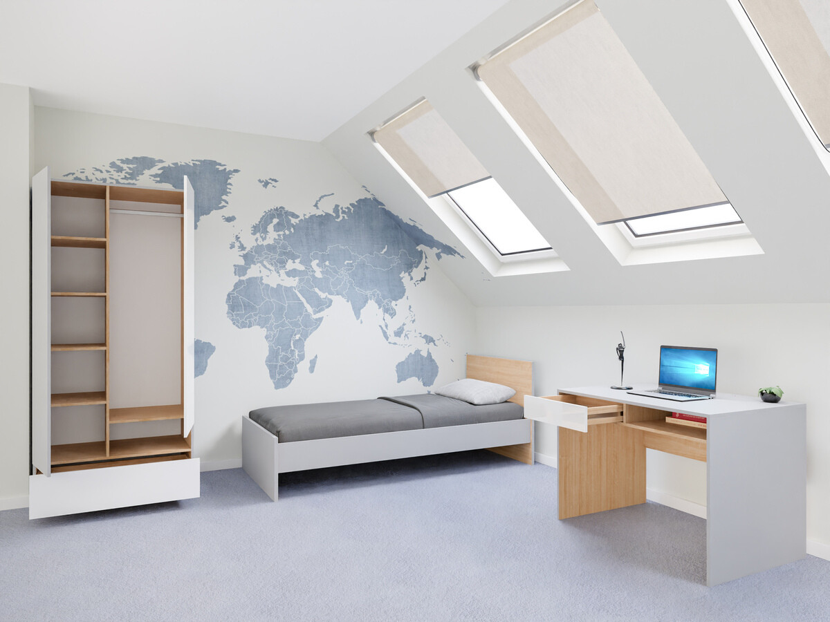 Set namještaja Nuevaru 118 (Sjajno bijela)