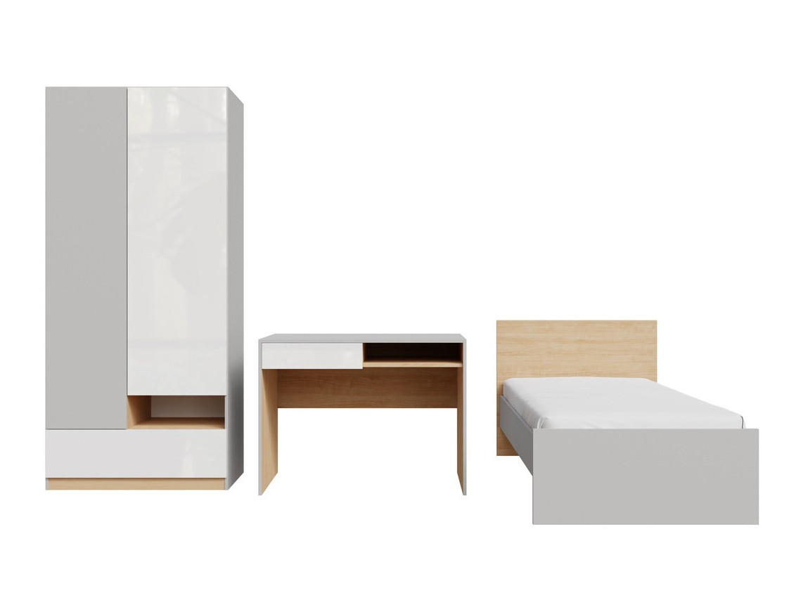 Set namještaja Nuevaru 118 (Sjajno bijela)