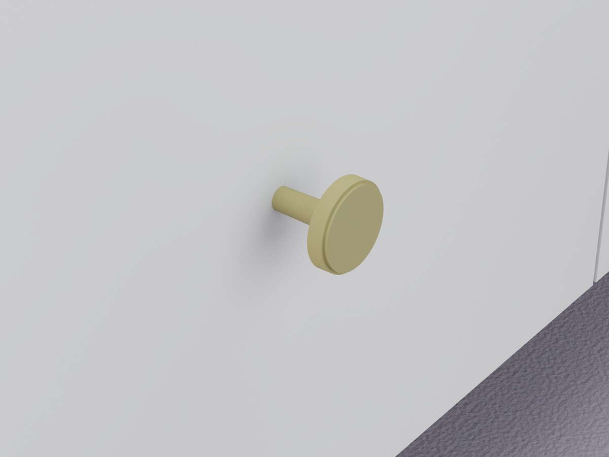 Komoda Etliva 101 (Bijela + Zlatna)