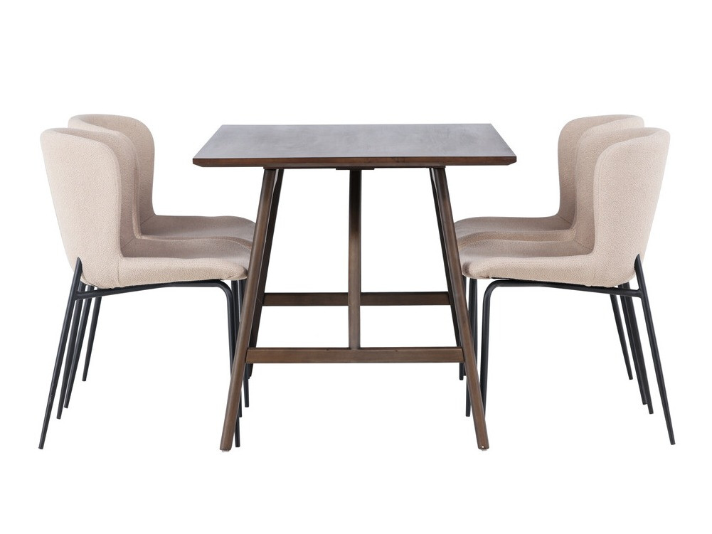 Blagovaonski set Dallas 4114 (Bež + Crna)