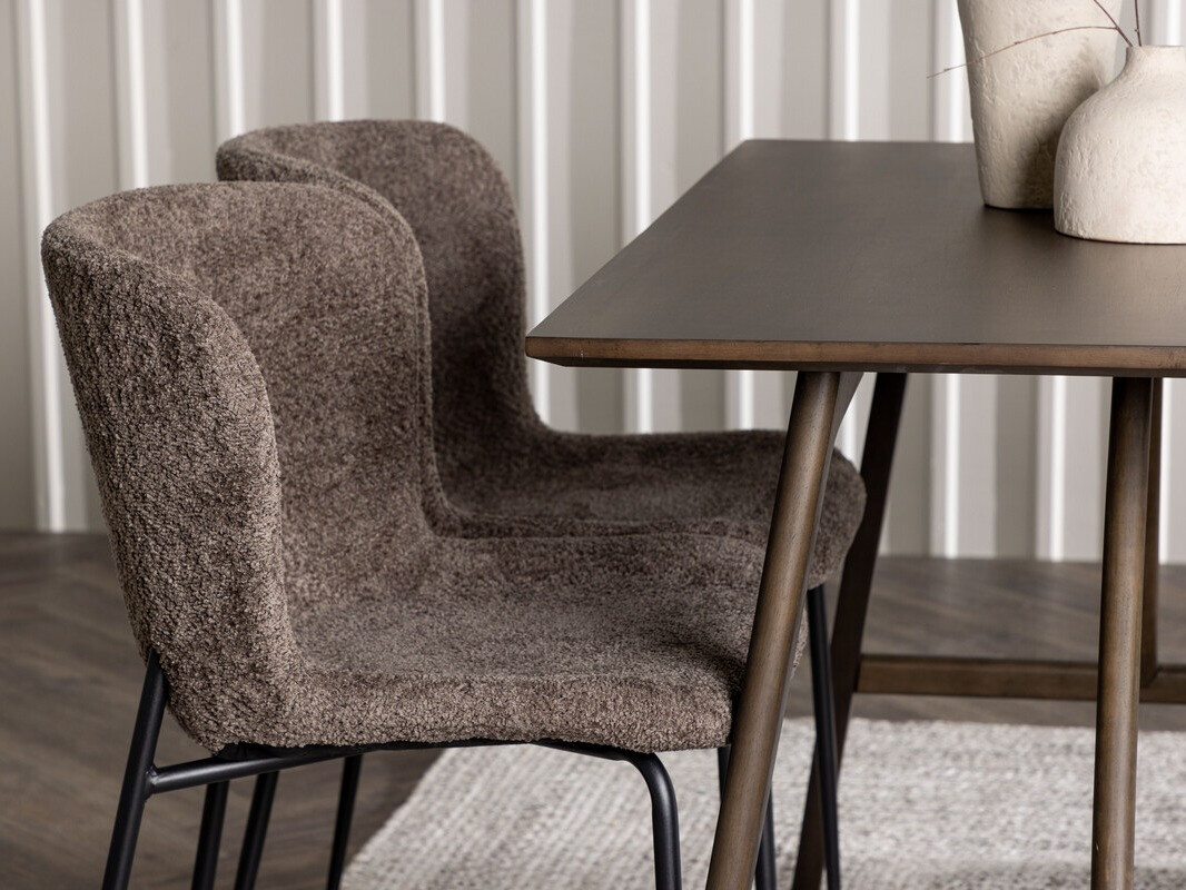 Blagovaonski set Dallas 4114 (Tamno siva + Crna)