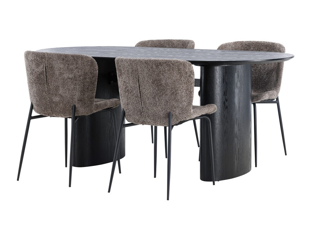 Blagovaonski set Dallas 4117 (Crna)