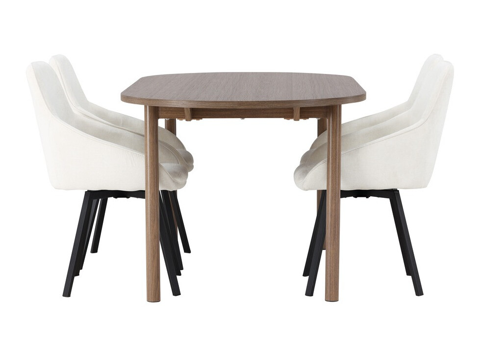 Blagovaonski set Dallas 4131 (Bež + Crna)