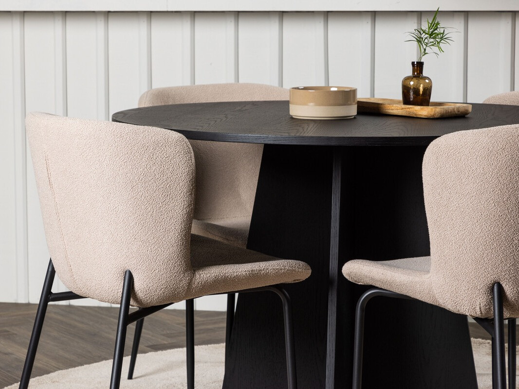 Blagovaonski set Dallas 4147 (Bež + Crna)