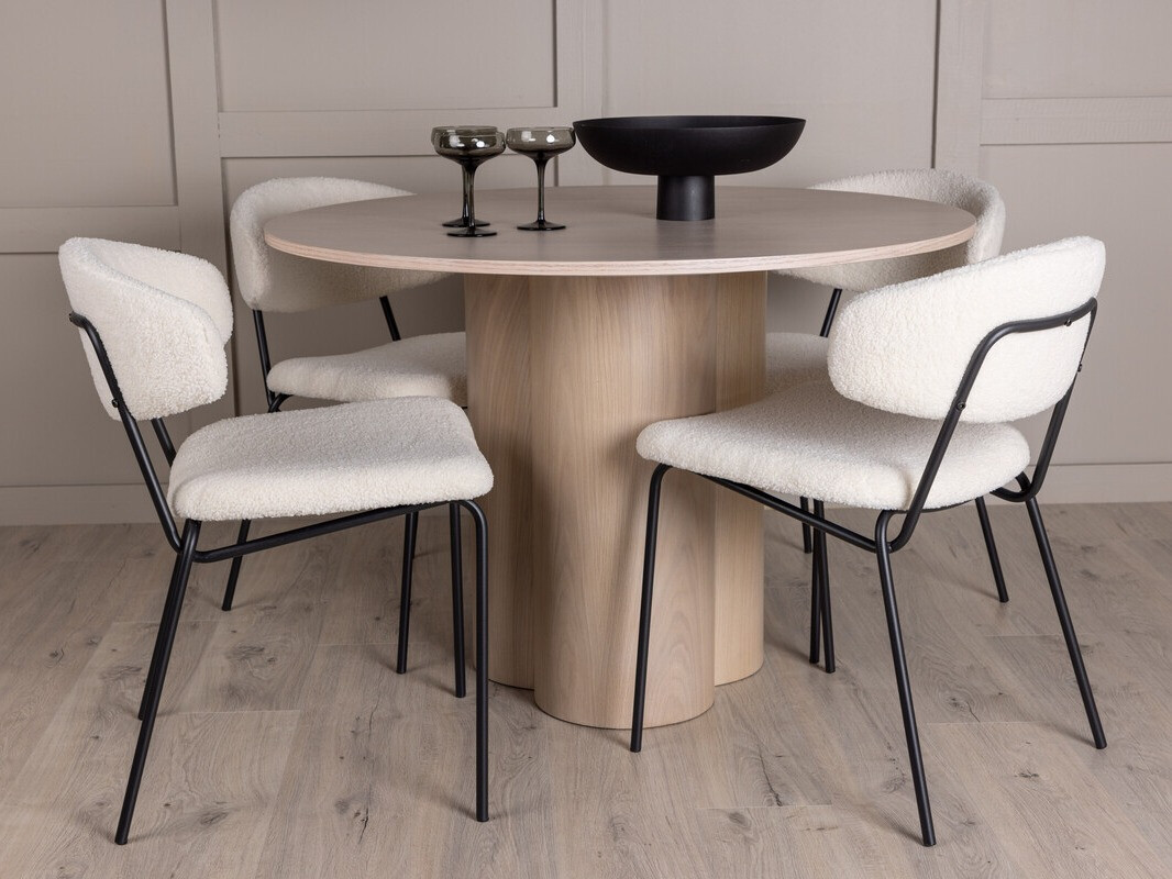 Blagovaonski set Dallas 4151 (Svijetlo drvo)