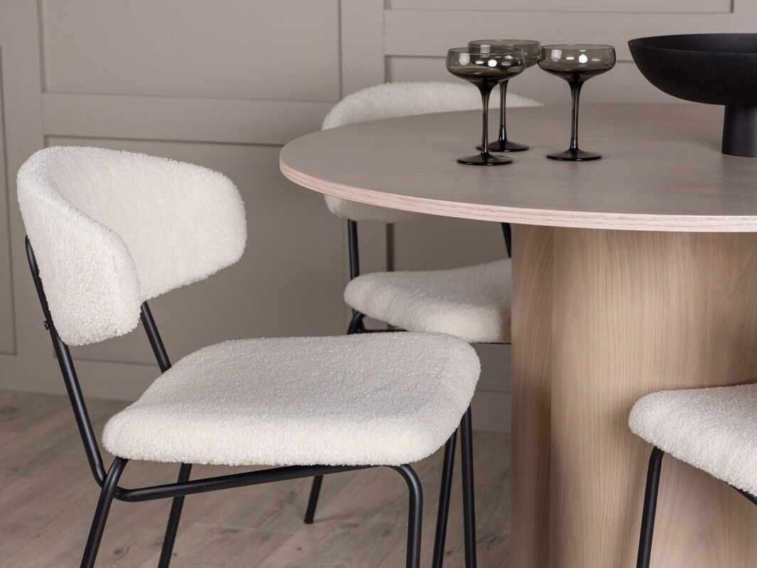 Blagovaonski set Dallas 4151 (Svijetlo drvo)