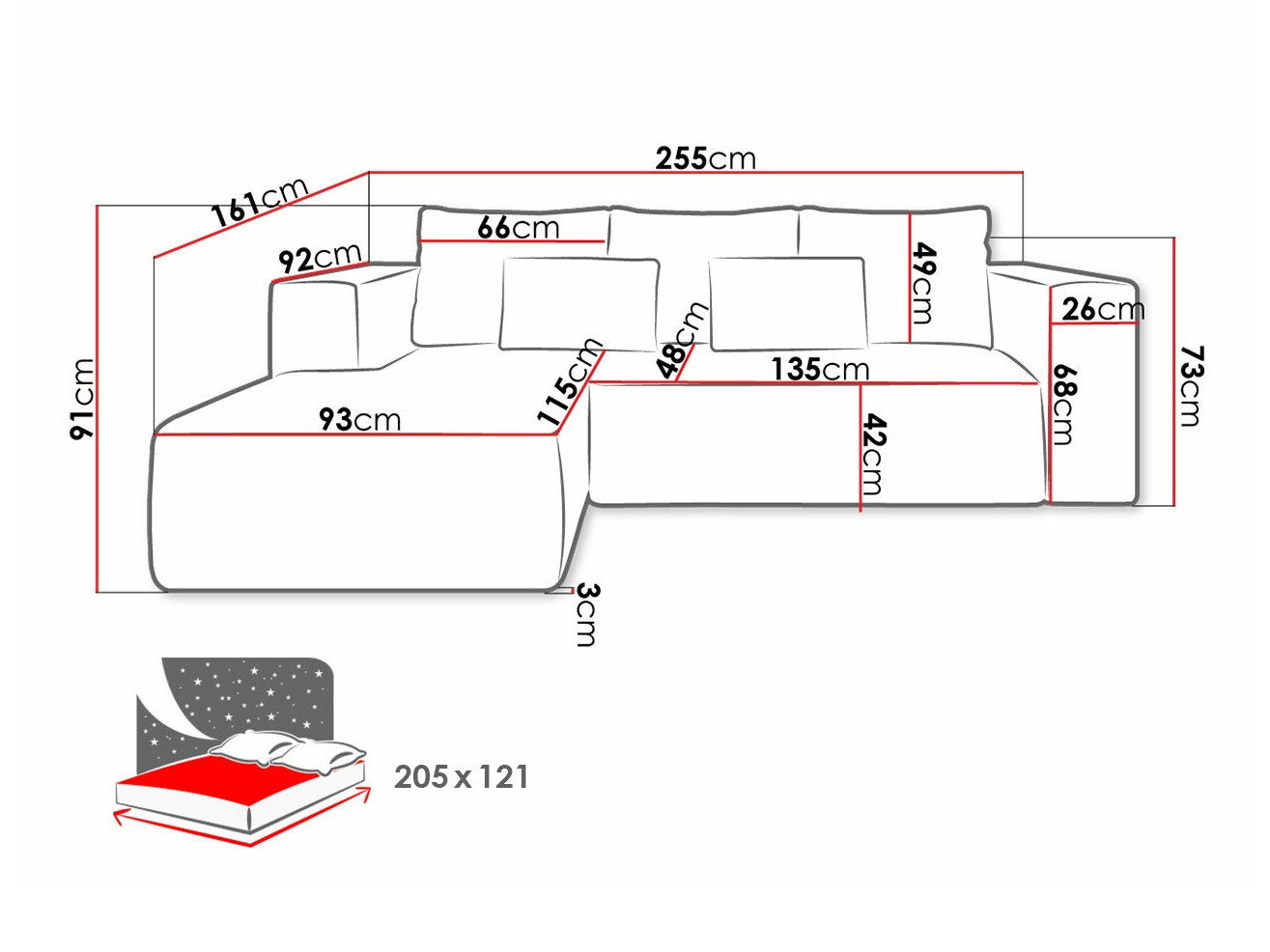 Kutna garnitura Arvada 116 (Poso 05)