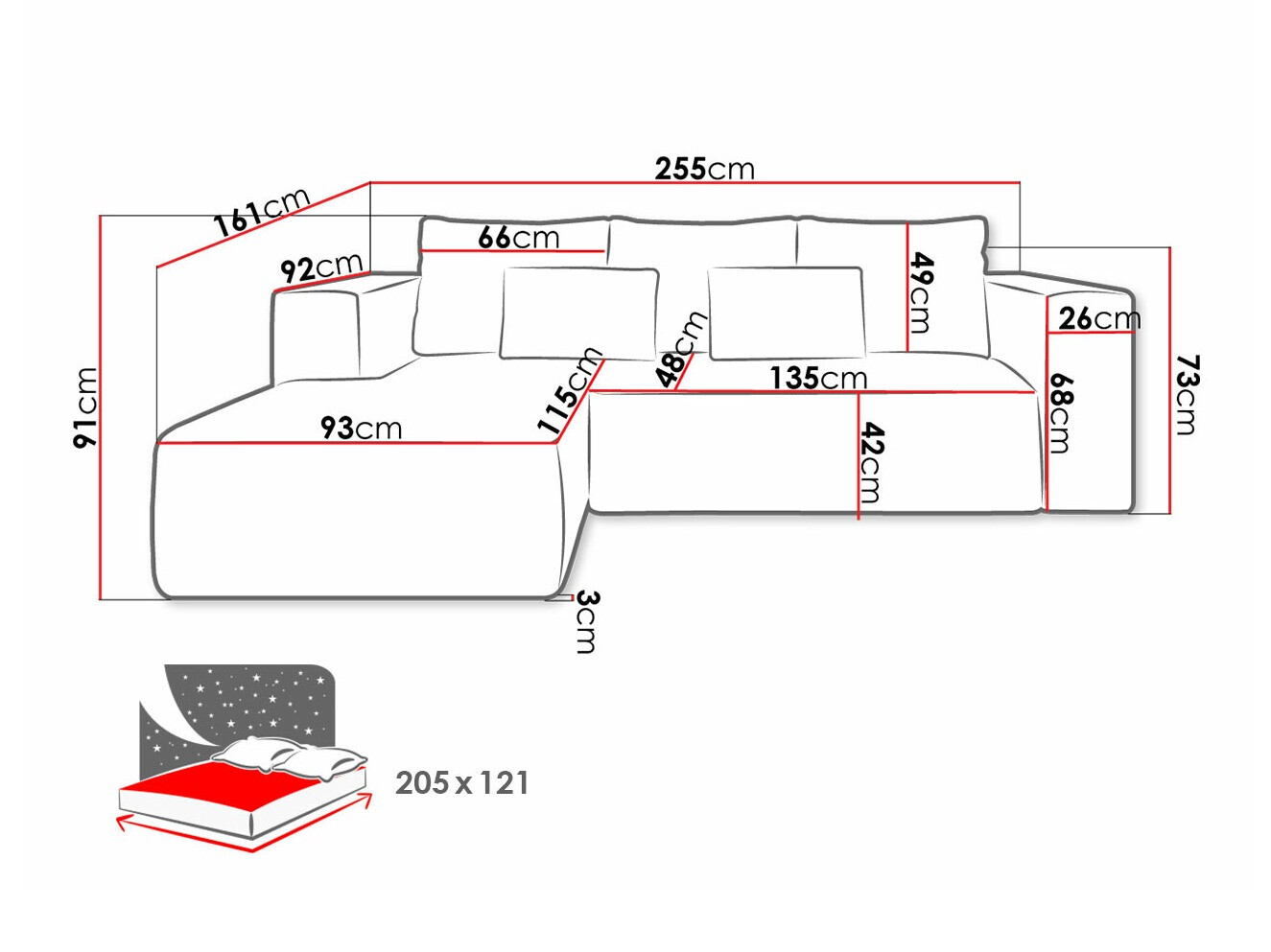 Kutna garnitura Arvada 116 (Poso 26)