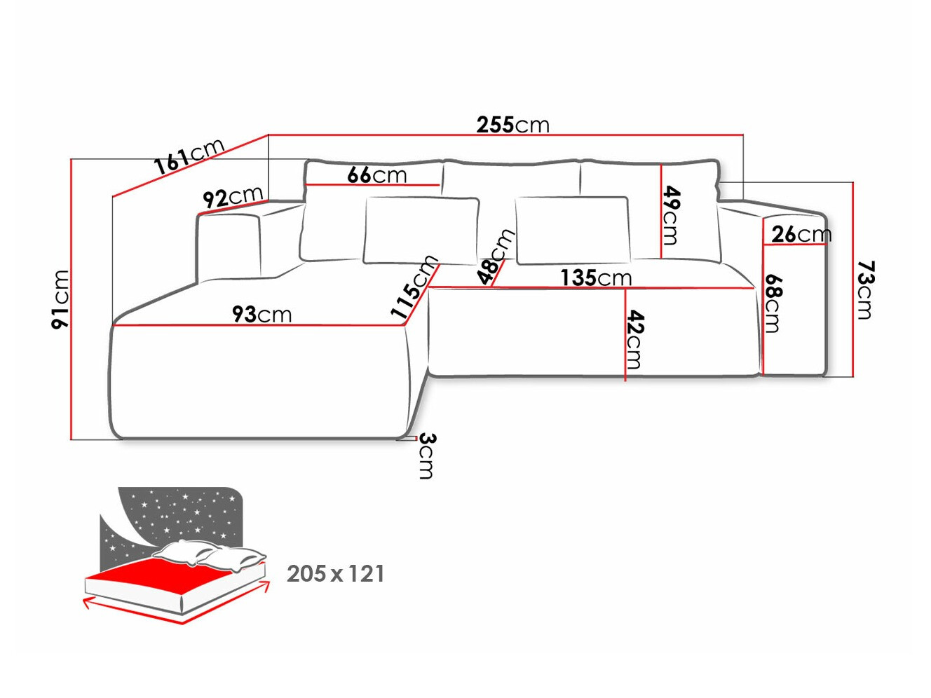 Kutna garnitura Arvada 116 (Poso 26)